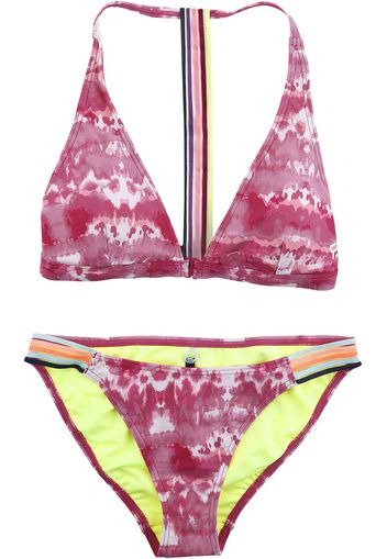 RED by EMP - RED X CHIEMSEE - weiß/roter Batik Bikini - Set bikini - Donna - bianco rosso