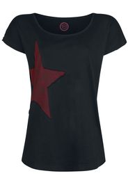RED by EMP - Keep Me Going - T-Shirt - Donna - nero