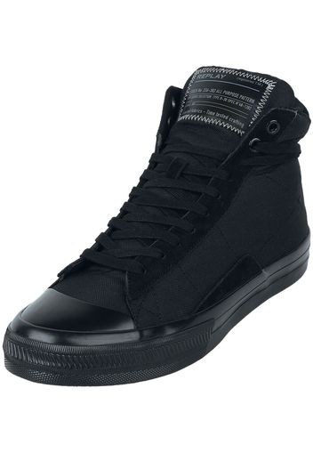 Replay Footwear - SNAP - SNAP HIGH TONED - Sneakers alte - Uomo - nero