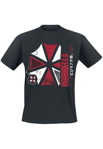 Resident Evil - Umbrella Co - T-Shirt - Uomo - nero