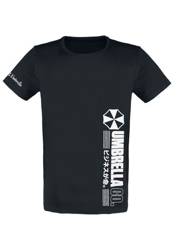 Resident Evil - Umbrella Co - T-Shirt - Uomo - nero