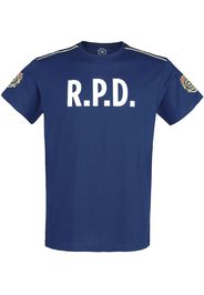 Resident Evil - R.P.D. - T-Shirt - Uomo - blu