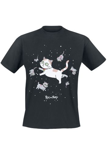 Rick And Morty - Schroedinger's Cat - T-Shirt - Uomo - nero