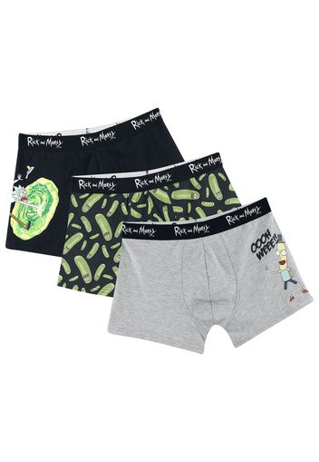 Rick And Morty - Portal - Set di boxer - Uomo - multicolore