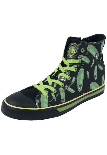 Rick And Morty - Pickle Rick - Sneakers alte - Uomo - multicolore