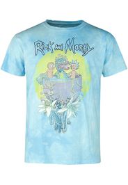 Rick And Morty - Ricklaxation - T-Shirt - Uomo - blu