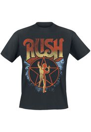 Rush - Starman - T-Shirt - Uomo - nero