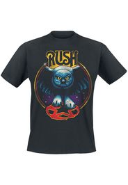 Rush - Owl Star - T-Shirt - Uomo - nero