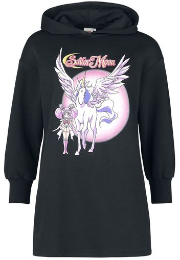 Sailor Moon - Pegasus - Felpa con cappuccio - Donna - nero