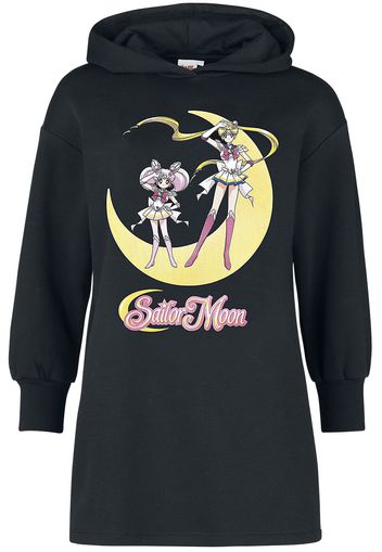 Sailor Moon - Queen Nehelenia - Felpa con cappuccio - Donna - nero