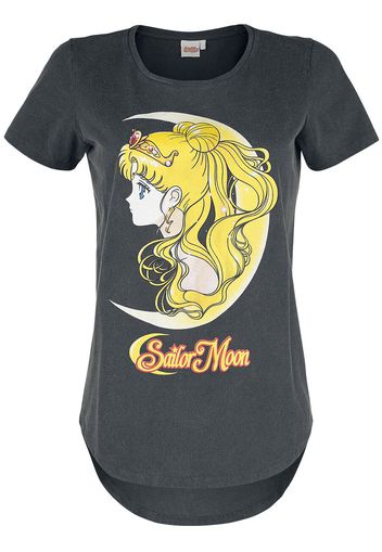 Sailor Moon - Sailor Moon - Moon - T-Shirt - Donna - grigio