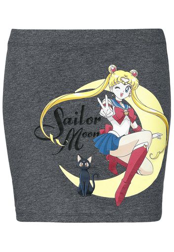 Sailor Moon - Sailor Moon - Minigonna - Donna - grigio