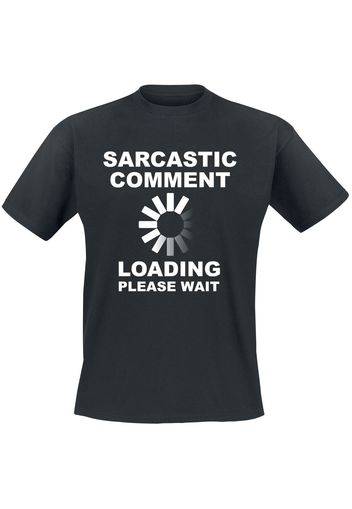 Sarcastic Comment -  - T-Shirt - Uomo - nero