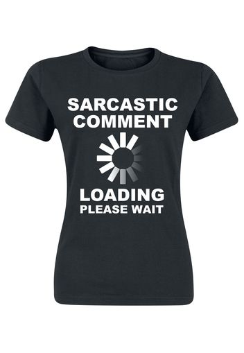 Sarcastic Comment -  - T-Shirt - Donna - nero