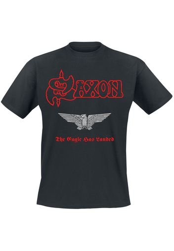 Saxon - The Eagle Has Landed - T-Shirt - Uomo - nero