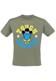 Sesame Street - Cookie Monster - Tough cookie - T-Shirt - Uomo - verde