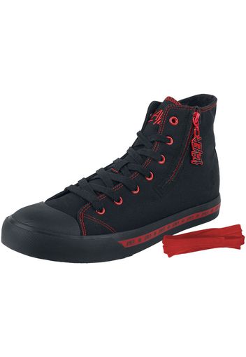 Slayer - EMP Signature Collection - Sneakers alte - Unisex - nero rosso