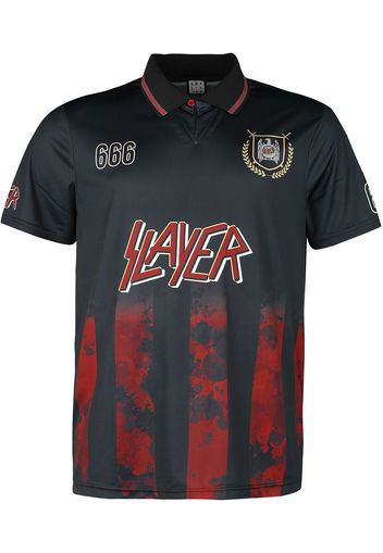 Slayer - Amplified Collection - Reign In Blood - Maglia Sportiva - Uomo - nero rosso