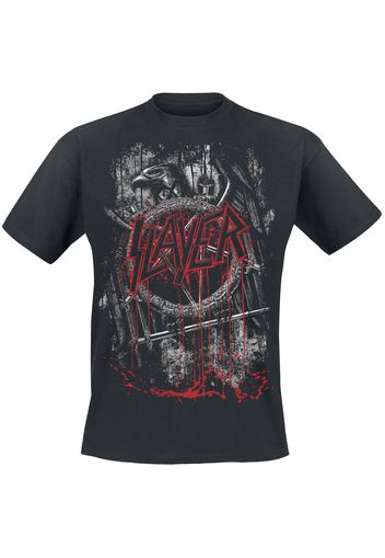 Slayer - Dripping Eagle - T-Shirt - Uomo - nero