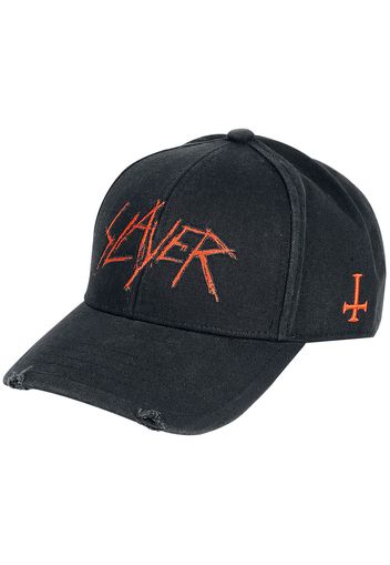 Slayer - Logo - Baseball Cap - Cappello - Unisex - nero
