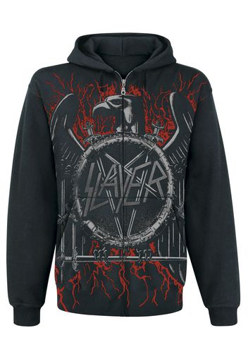 Slayer - Black Eagle - Felpa jogging - Uomo - nero