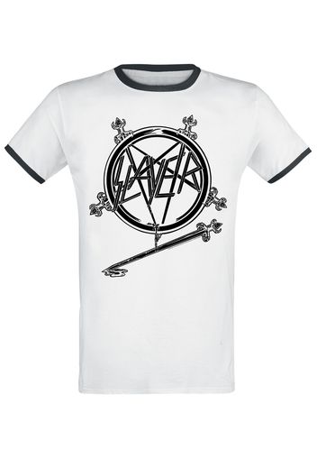 Slayer - Haunting The Chapel - T-Shirt - Uomo - bianco