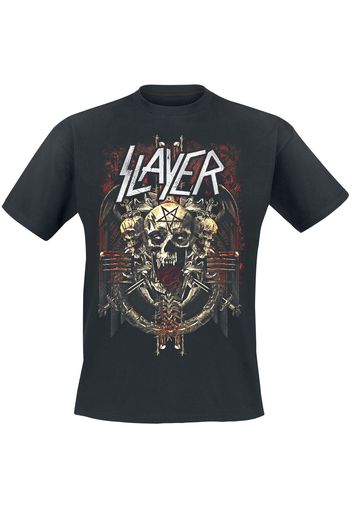 Slayer - Demonic Admat - T-Shirt - Uomo - nero