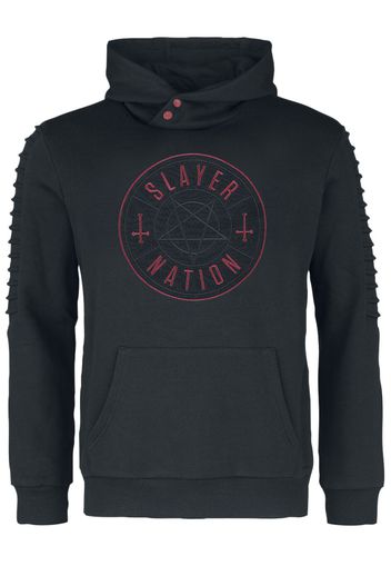 Slayer - EMP Signature Collection - Felpa con cappuccio - Uomo - nero