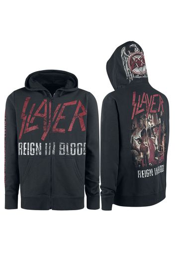 Slayer - Reign In Blood - Felpa jogging - Uomo - nero