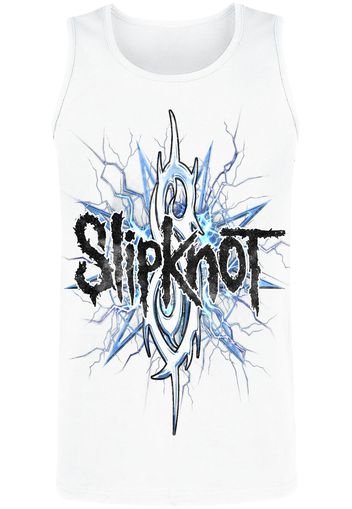 Slipknot - Electric Blue - Canotta - Uomo - bianco