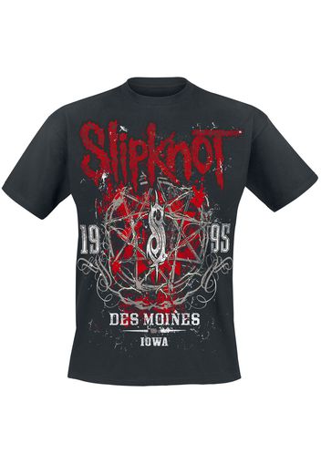 Slipknot - Iowa Star - T-Shirt - Uomo - nero