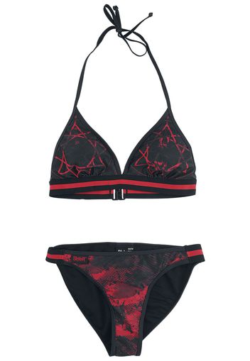 Slipknot - EMP Signature Collection - Set bikini - Donna - nero rosso