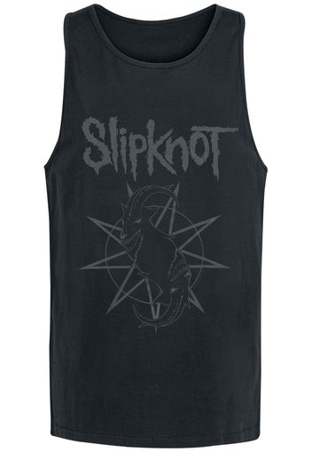 Slipknot - Goat Star Logo - Canotte - Uomo - nero