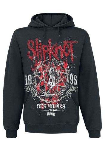 Slipknot - Iowa Star - Felpa con cappuccio - Uomo - nero