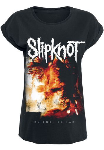 Slipknot - The End, So Far Cover - T-Shirt - Donna - nero