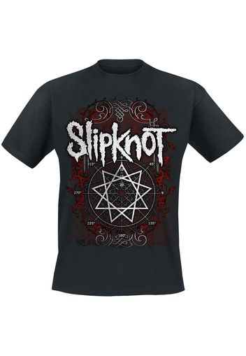 Slipknot - Framed Flourishes - T-Shirt - Uomo - nero