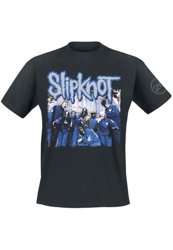 Slipknot - 20th Anniversary Tattered And Torn - T-Shirt - Uomo - nero