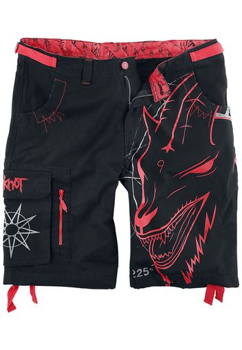 Slipknot - EMP Signature Collection - Shorts - Uomo - nero rosso