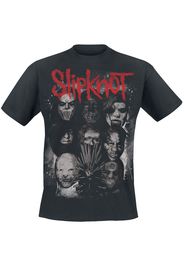 Slipknot - We Are Not Your Kind - Masks - T-Shirt - Uomo - nero