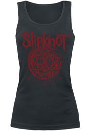 Slipknot - Star Symbol - Top - Donna - nero