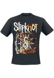 Slipknot - The End, So Far Splatter - T-Shirt - Uomo - nero