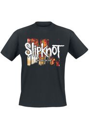 Slipknot - The End, So Far Stripes - T-Shirt - Uomo - nero