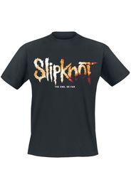 Slipknot - The End, So Far Logo - T-Shirt - Uomo - nero