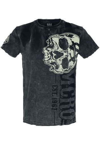 Sons Of Anarchy - Samcro - T-Shirt - Uomo - grigio
