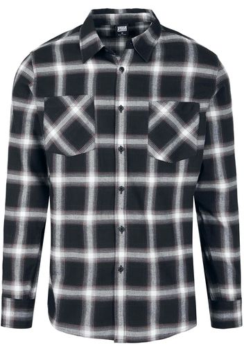 Southpole - Southpole Checked Woven Shirt - Camicia in flanella - Uomo - nero bianco