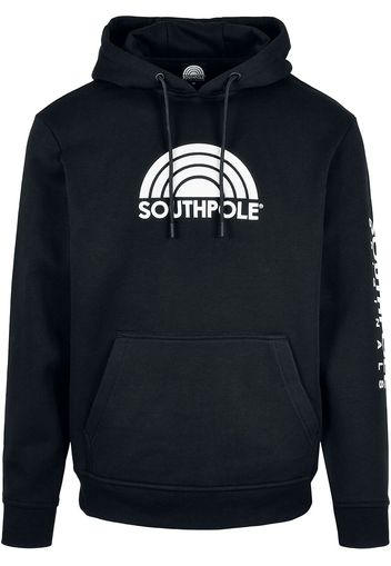 Southpole - Southpole Halfmoon Hoody - Felpa con cappuccio - Uomo - nero