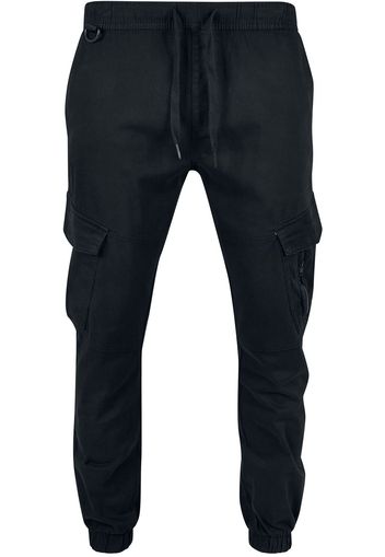 Southpole - Cargo Jogger W/ Zipper & D-Ring - Pantaloni tuta - Uomo - nero