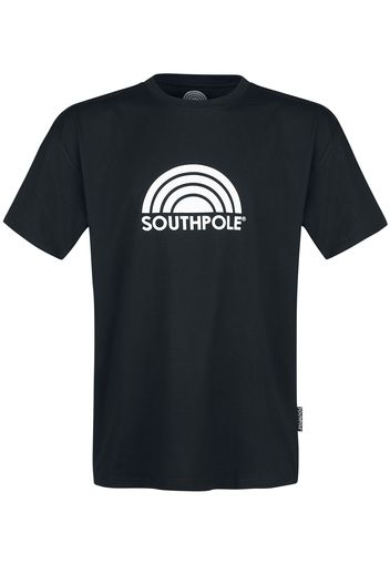 Southpole - Tee with Logo - T-Shirt - Uomo - nero