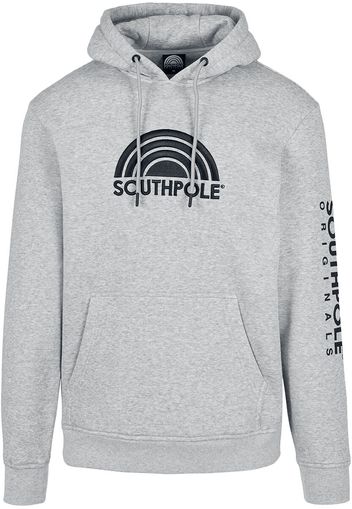 Southpole - Southpole Halfmoon Hoody - Felpa con cappuccio - Uomo - grigio