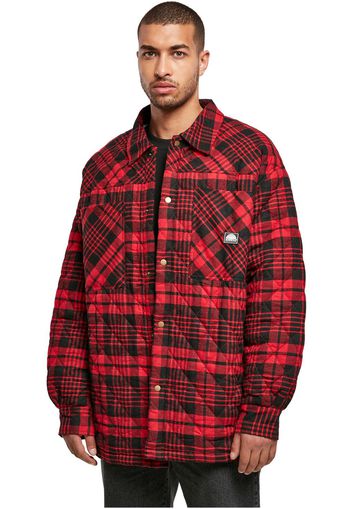 Southpole - Southpole Flannel Quilted Shirt Jacket - Giacca invernale - Uomo - rosso nero